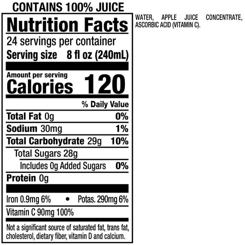 Mott's 100% Original Apple Juice, 24 pk./8 fl. oz.